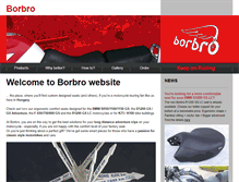 Tablet Screenshot of borbro.com